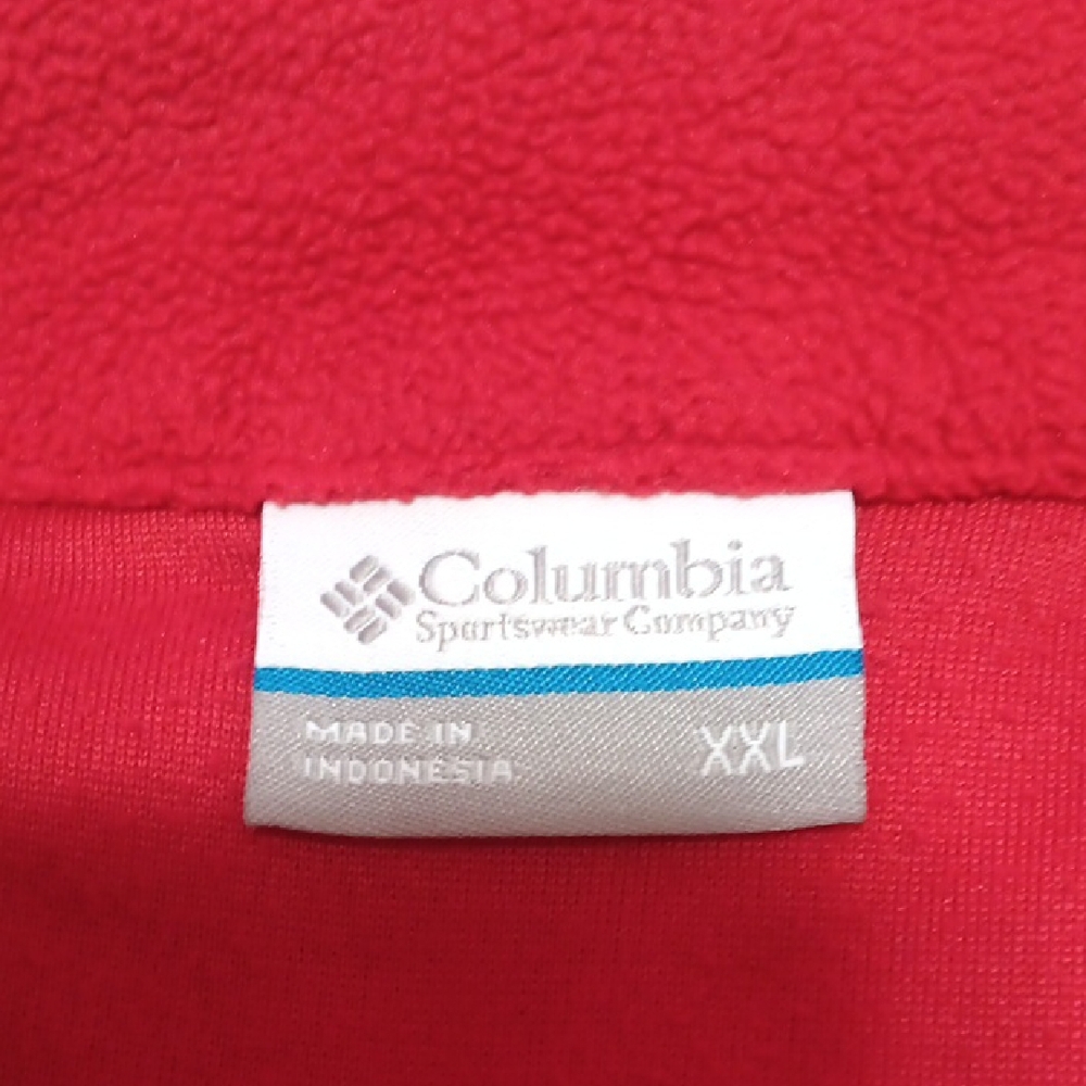Columbia Red Fleece Jacket XXL
